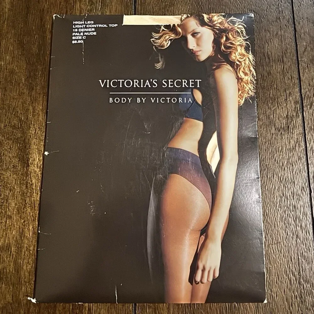 Victoria's Secret Body By Victoria High Leg Light Control Top Size C Pale Nude